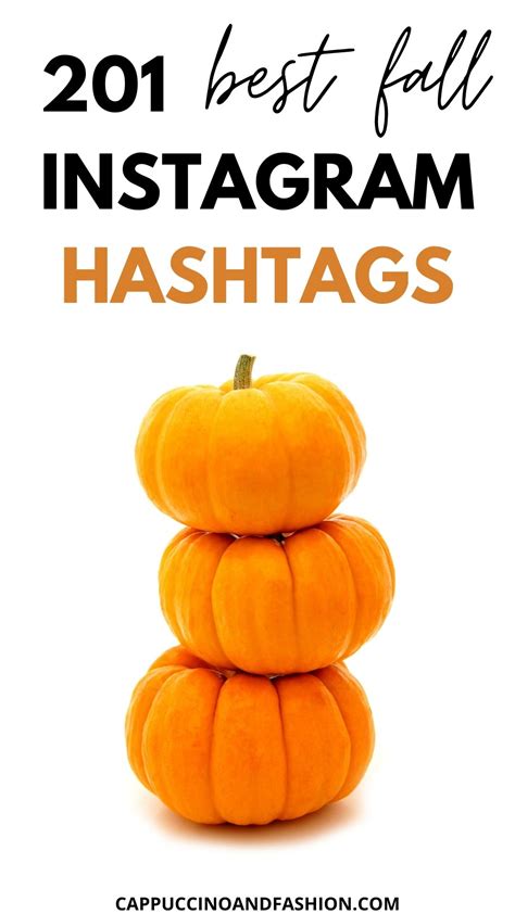 autumn hashtags